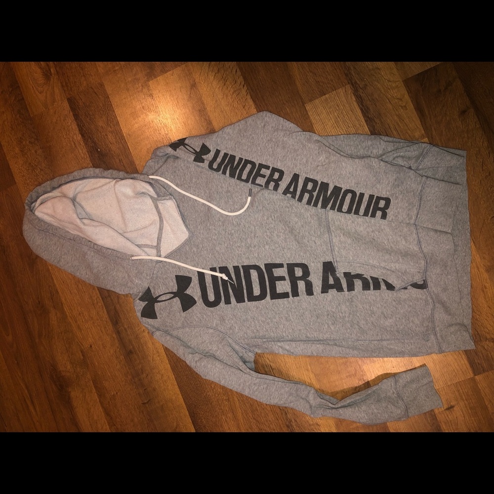 Women’s Under Armour Medium Gray Hoodie